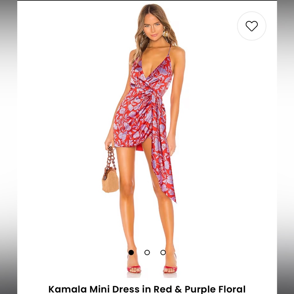 Kamala Mini Dress in Red & Purple Floral
Lovers and Friends